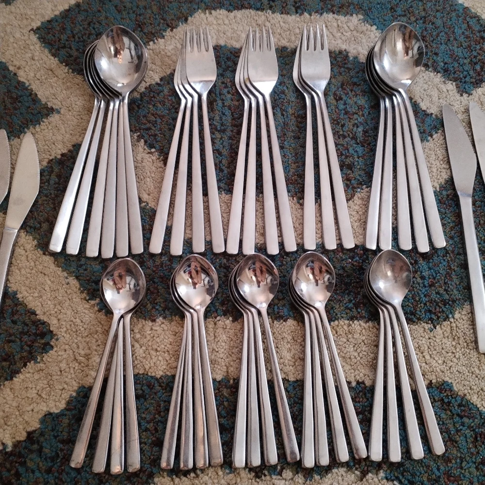 Supreme cutlery Japan stainless steel lots, 53